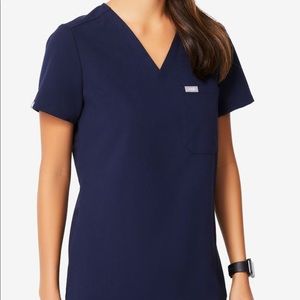 FIGS Catarina one pocket purple scrub top